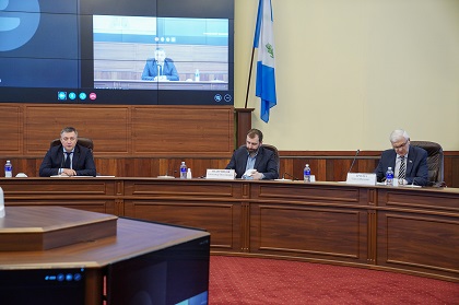 Александр Ведерников принял участие в заседании управляющего совета по комплексному развитию Байкальска 