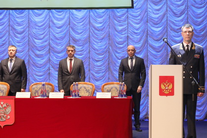 Сергей Сокол принял участие в церемонии вручения знамени службе судебных приставов по Иркутской области