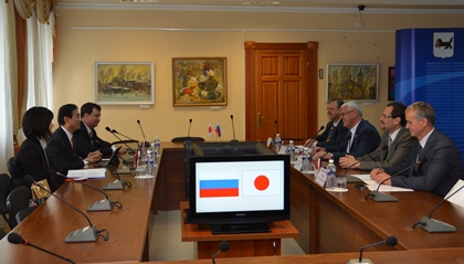 Сергей Брилка обсудил с Генеральным консулом Японии в Хабаровске перспективы сотрудничества