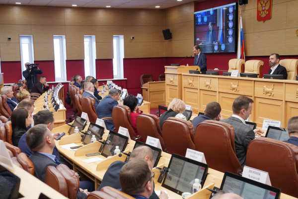 Заседание Совета Законодательного Собрания Иркутской области по взаимодействию с представительными органами муниципальных образований Иркутской области