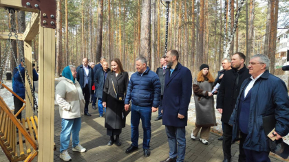Депутаты областного парламента совместно с губернатором региона посетили Саянск