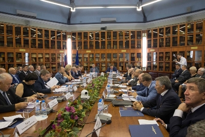 Виталий Шуба принял участие во встрече руководства Совета Федерации с руководством ТПП