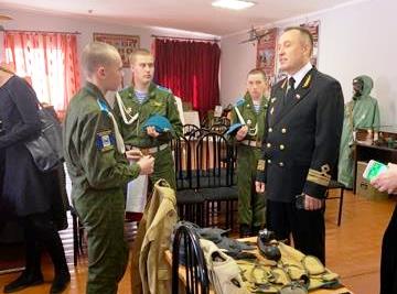 Николай Труфанов принял участие в уроке мужества Усольского кадетского корпуса
