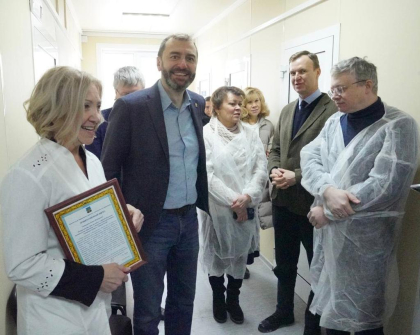 Новый ФАП открыли в селе Верхний Булай Черемховского района
