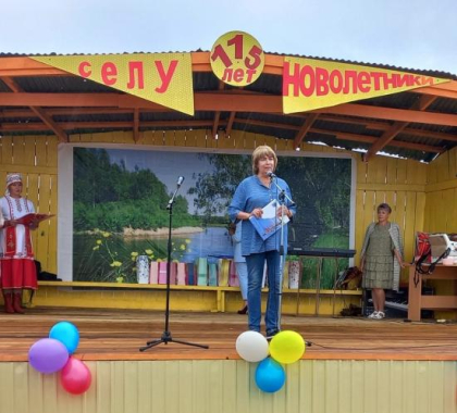 Ольга Безродных поздравила два села Зиминского района со 115-летними юбилеями