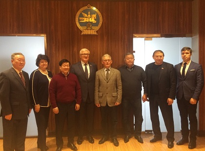 Председатель и депутаты Законодательного Собрания находятся с рабочим визитом в Монголии