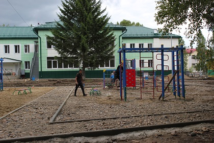 Выделения средств на дооснащение саянского детского сада № 1 после завершения его капремонта добивается Ольга Безродных
