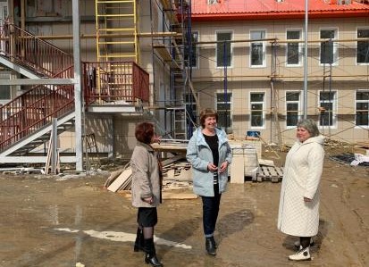 В Саянске достраивают новый детский сад