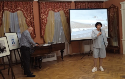 Ольга Носенко приняла участие в открытии выставки памяти Героя Советского Союза Владимира Безбокова