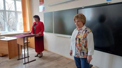 Ольга Носенко провела открытый урок в иркутской школе № 37
