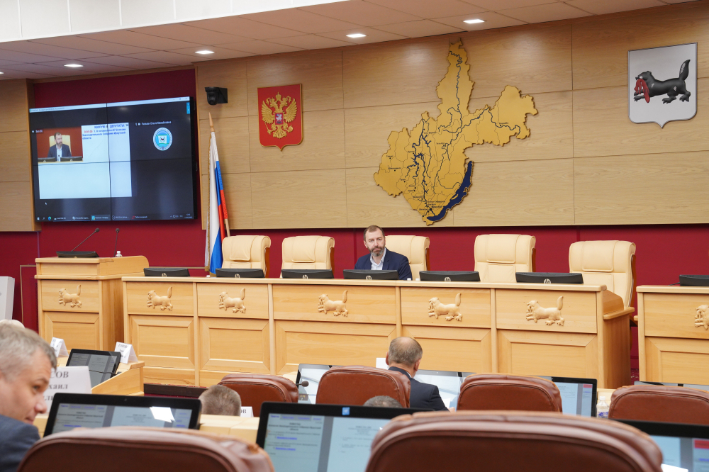 На сессии ЗакСобрания 12 мая выступит с посланием губернатор Иркутской области Игорь Кобзев