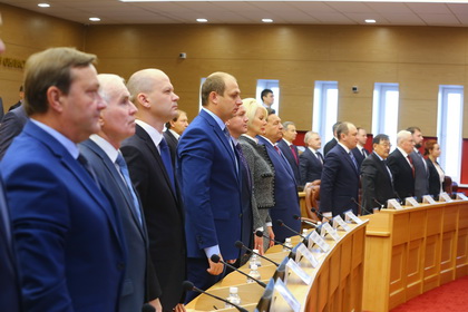 Начала работу 55 сессия Законодательного Собрания Иркутской области 