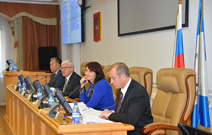 Идет работа 29 сессии Законодательного Собрания Иркутской области