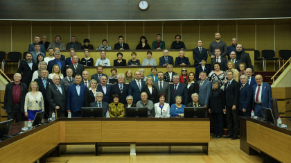 Депутаты ЗС поздравили Думу города Братска с юбилеем