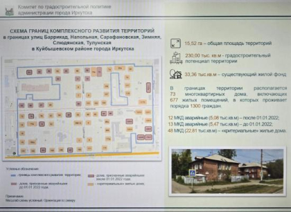 Переселение из ветхих и аварийных домов стартует в Правобережном округе Иркутска в рамках программы комплексного развития территории