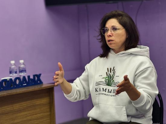Депутат ЗС Татьяна Молостова провела встречу с молодёжью на площадке центра «Импульс» в Железногорске-Илимском