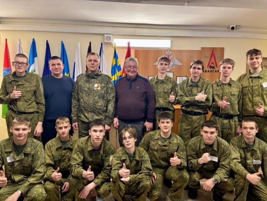 Курсанты из Тайшета и Тайшетского округа встретились с участниками СВО 