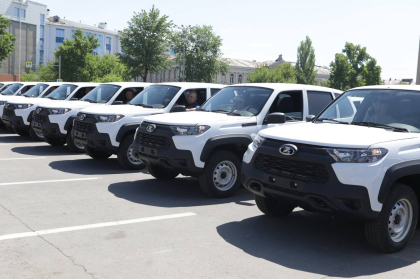 В медучреждения Прибайкалья поступило 47 автомобилей