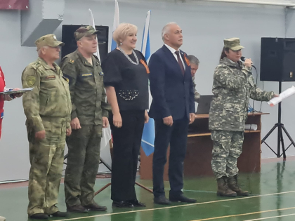 Лариса Егорова приняла участие в Спартакиаде ветеранов боевых действий