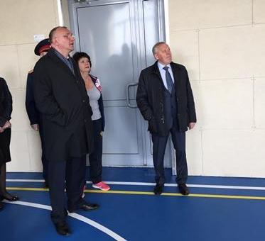 Виталий Шуба побывал в Иркутском кадетском корпусе