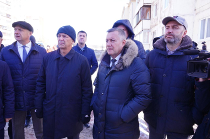 Сенаторы РФ посетили вошедшие в постановление о содействии социально-экономическому развитию Иркутской области объекты в Иркутске и Братске